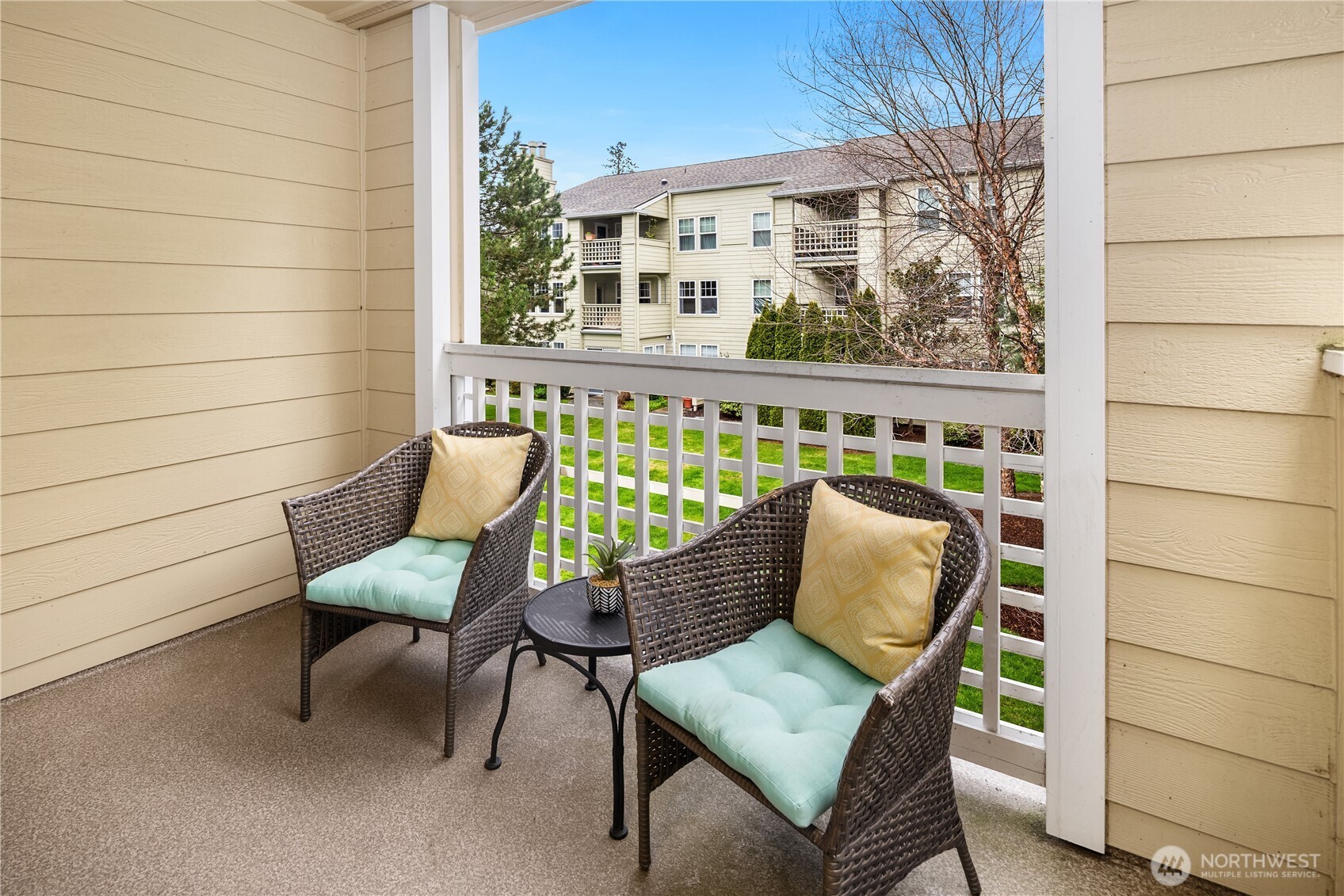 Private balcony