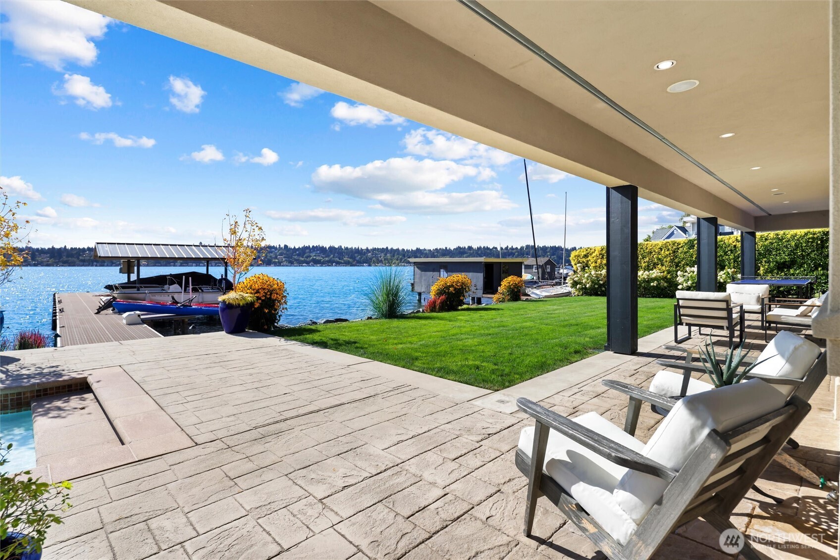 Beautiful view patio