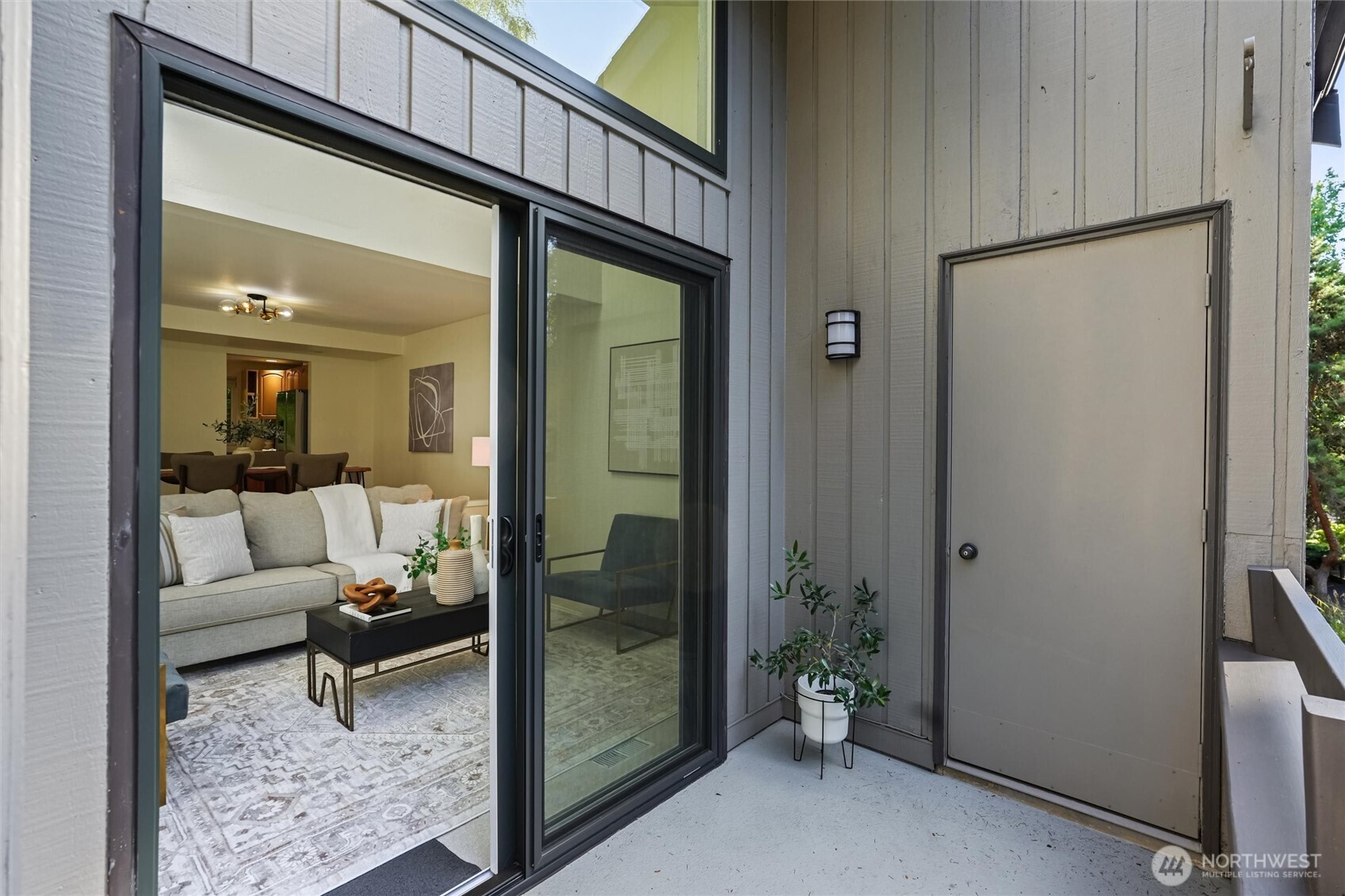 Large balcony off the living room, perfect for relaxing or entertaining