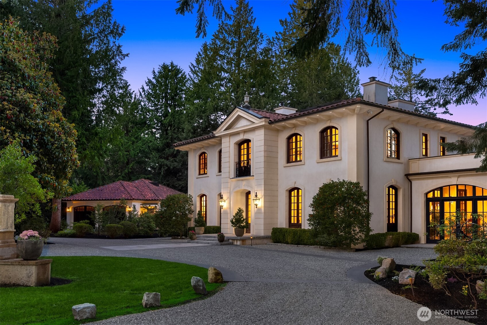 Waterfront side of house