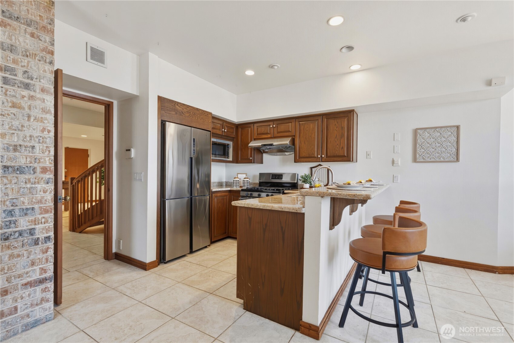 Second Kitchen/wet bar & Living Area