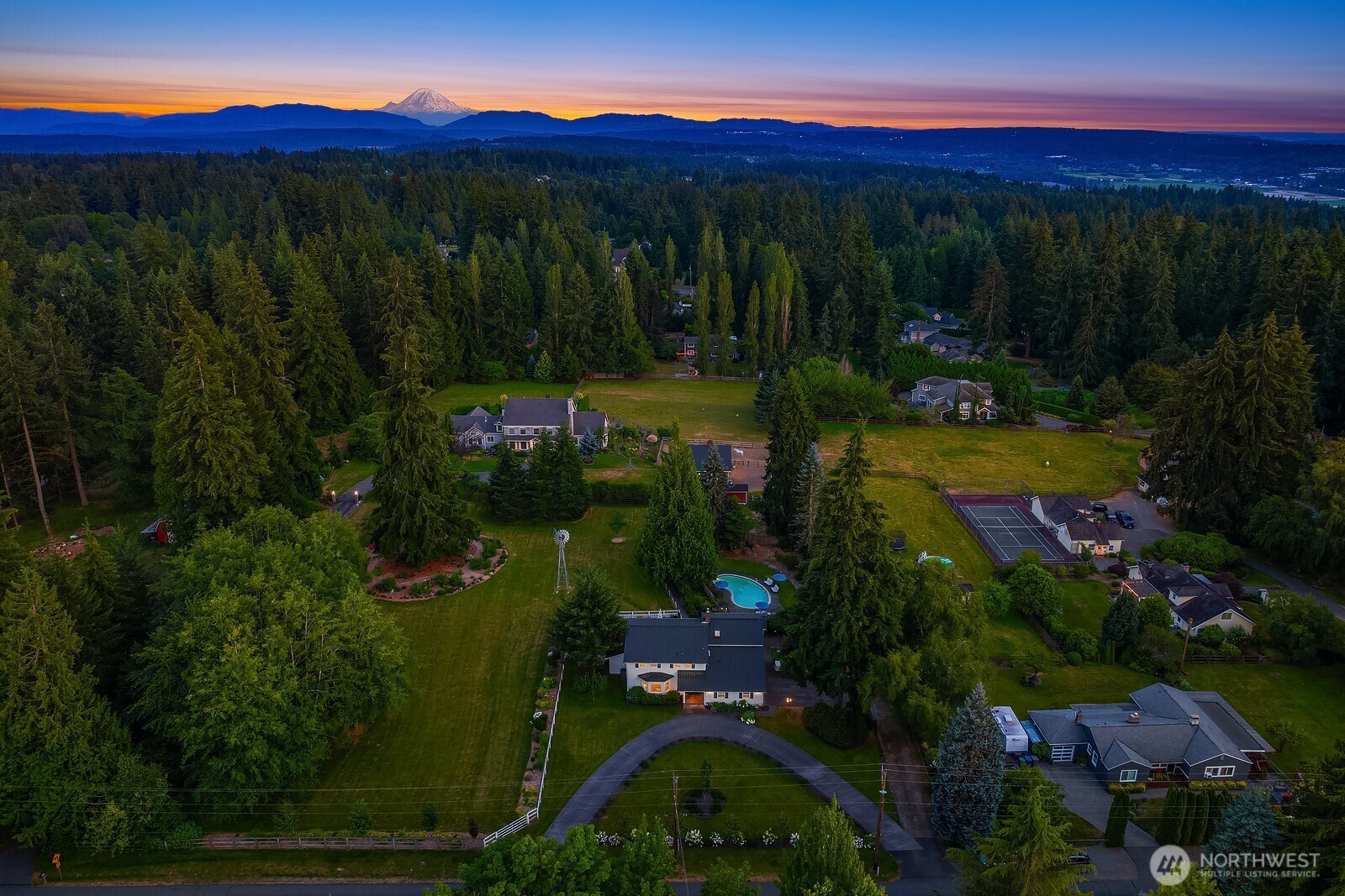 2 flat sunny acres in the heart of Hollywood Hill