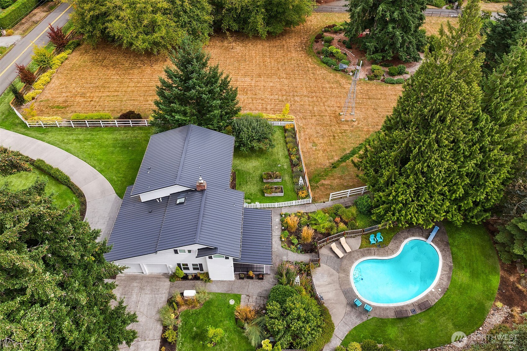 Nice overhead shot of the lot. Sunny, flat and conveniently located to the tech sector.
