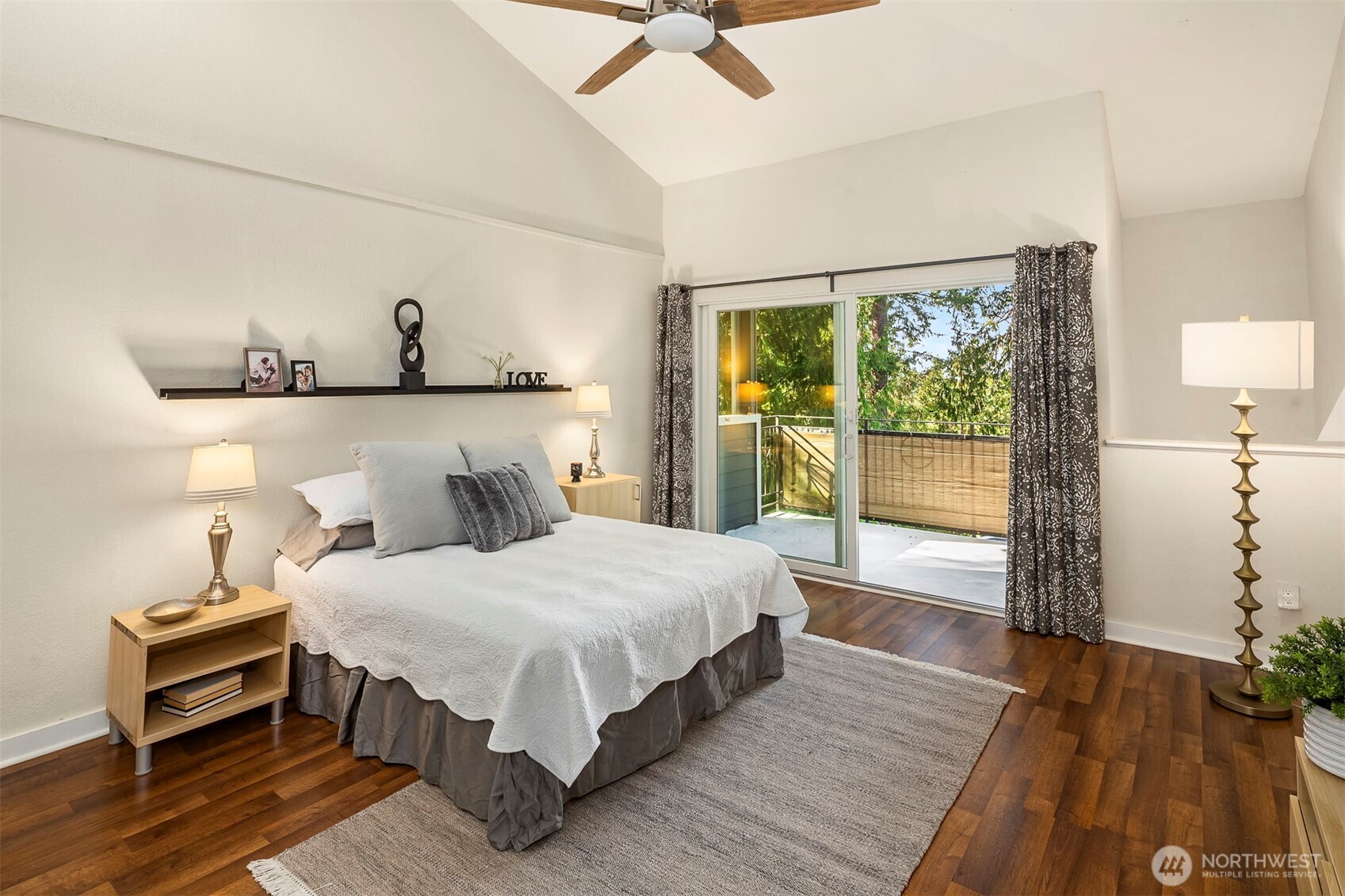 Primary Suite with access to a lovely deck