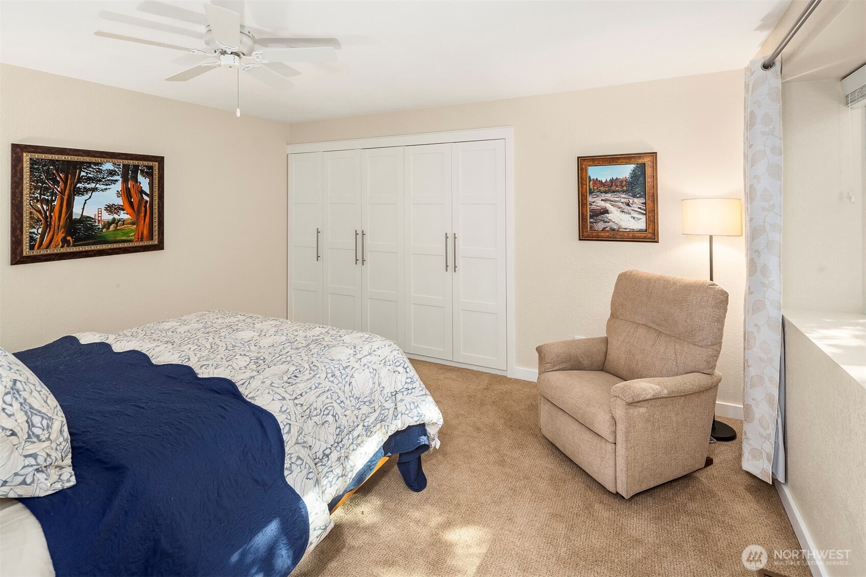 One of two additional bedrooms