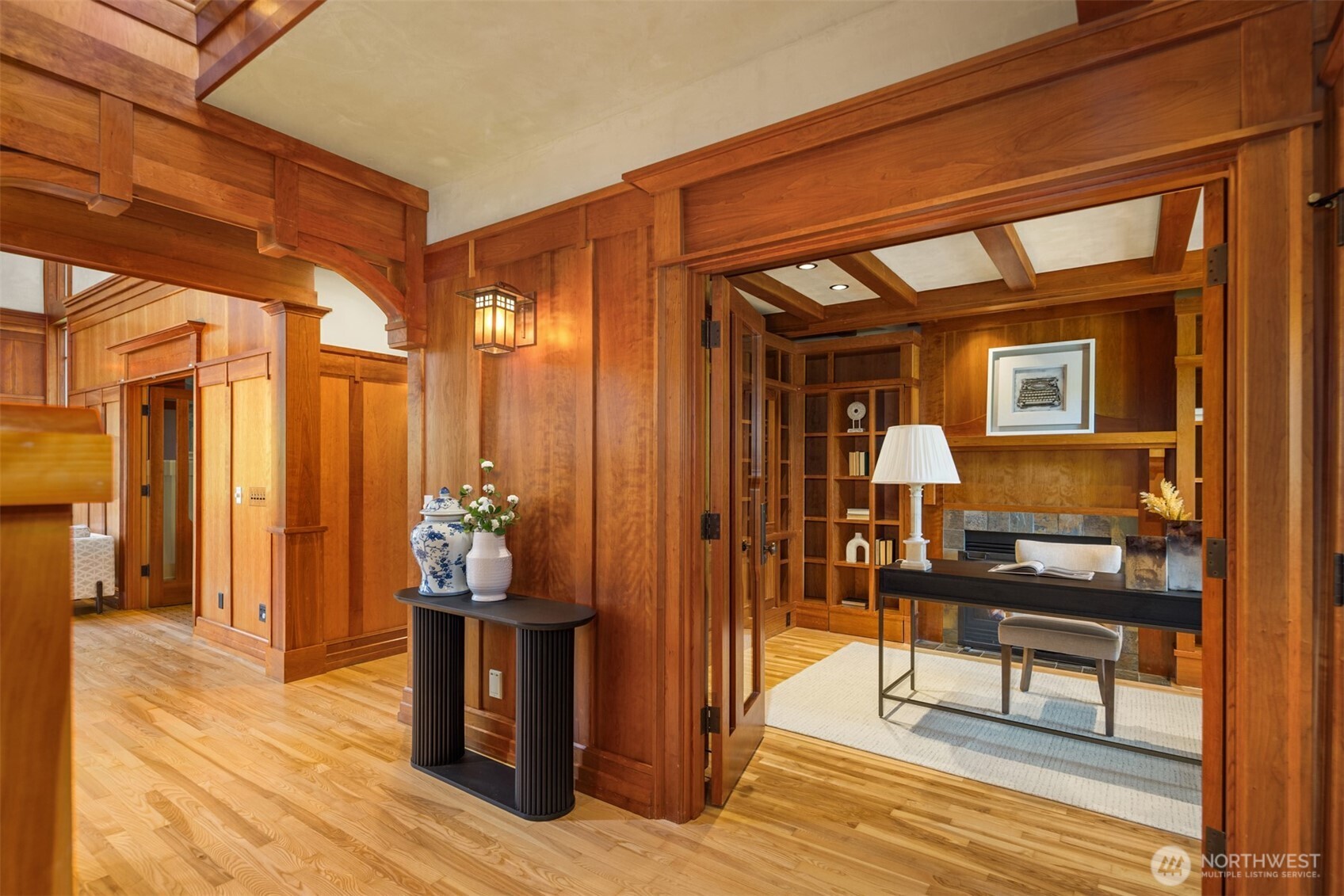 1 of 2 main floor offices