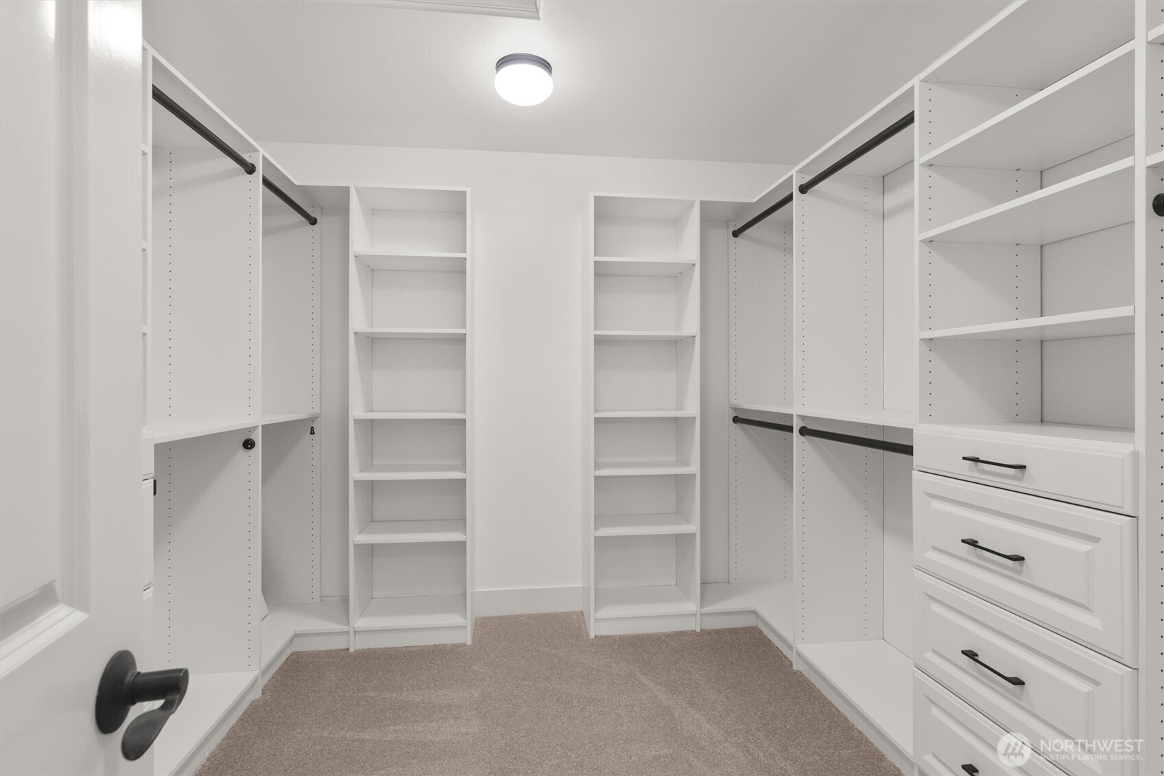 BIG walk in closet.