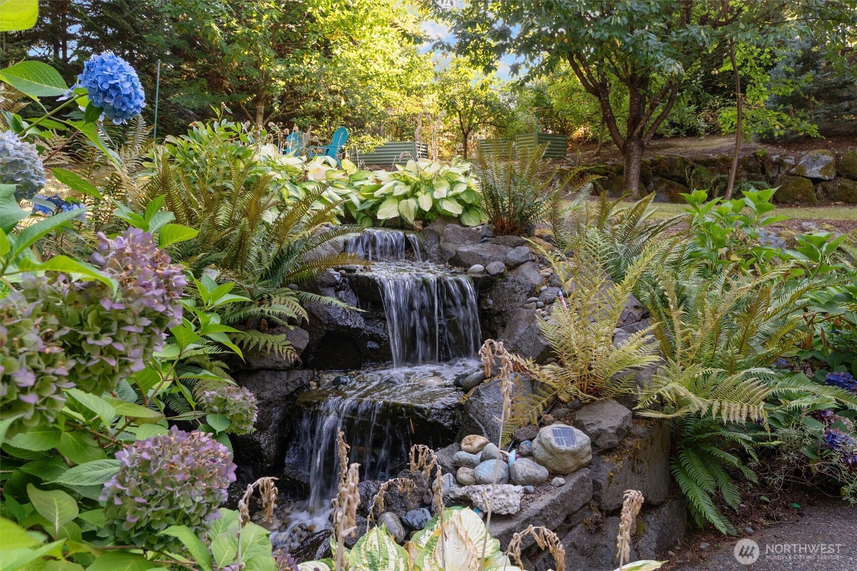 Beautiful water feature.