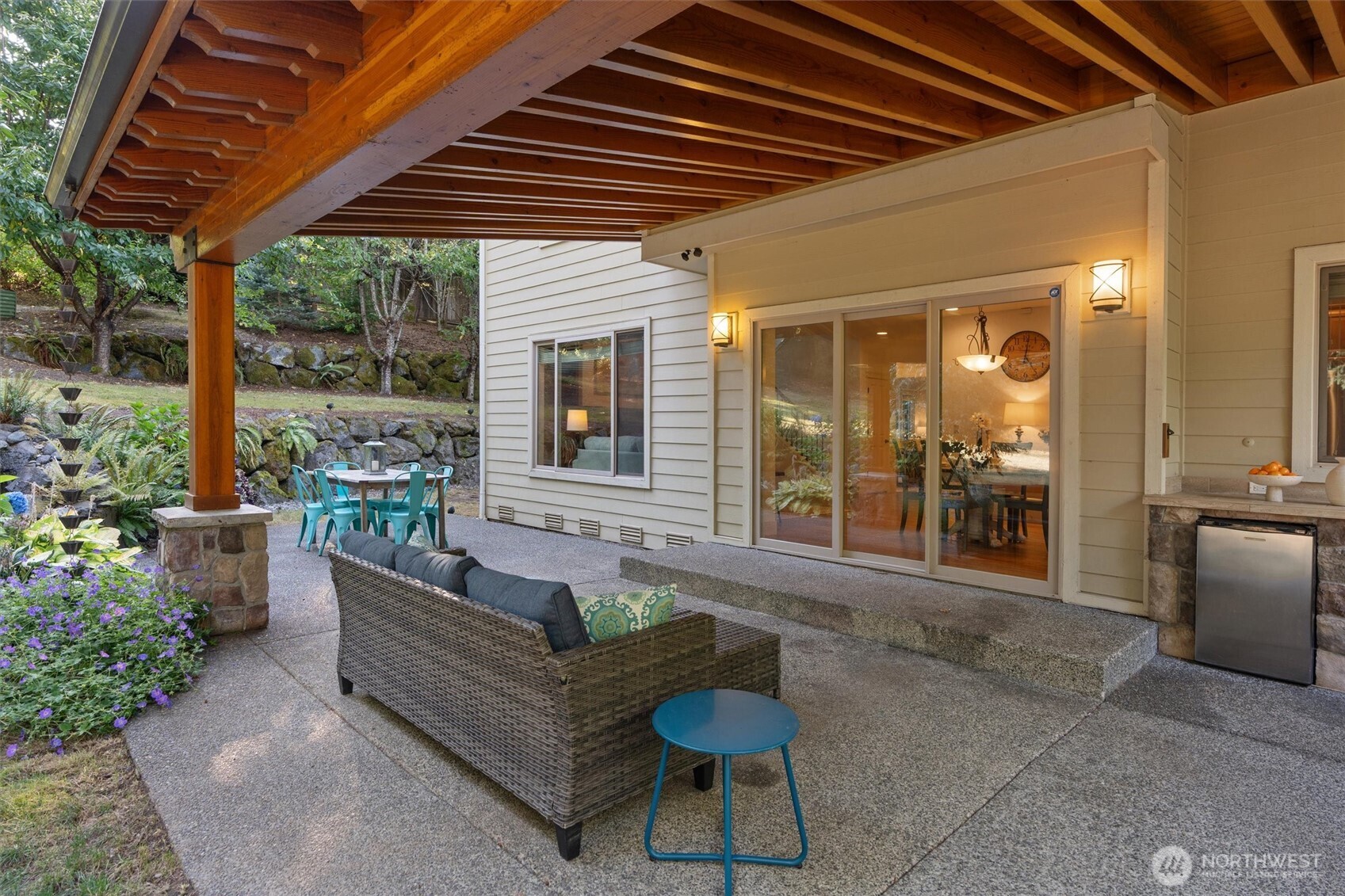 Great entertaining space.