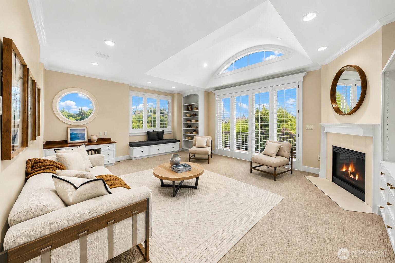 A bright and spacious ADU offering its own private entrance and elevator access