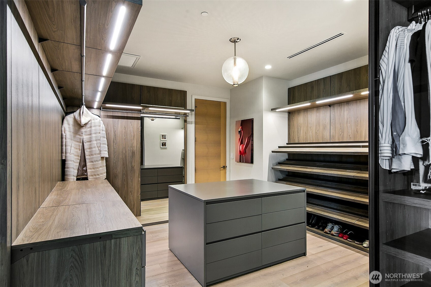 welcome to your dedicated wardrobe room