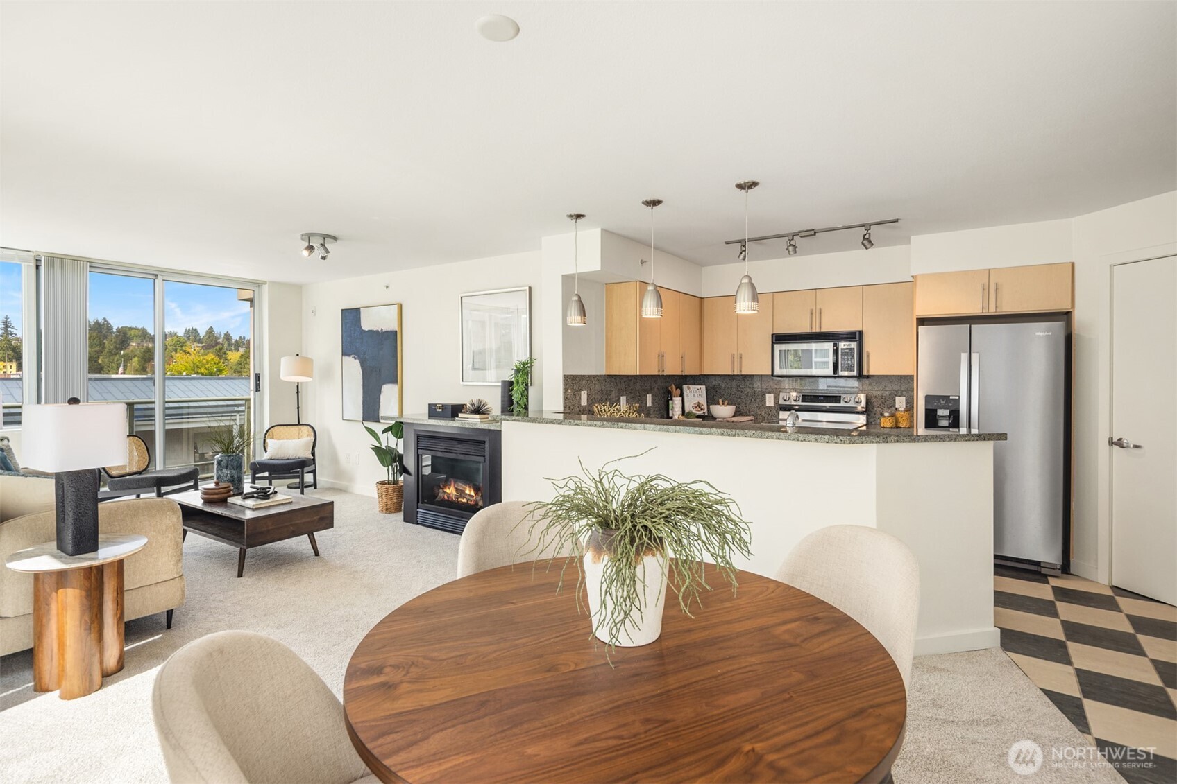 Embrace a carefree low-maintenance lifestyle in this smartly designed condo.