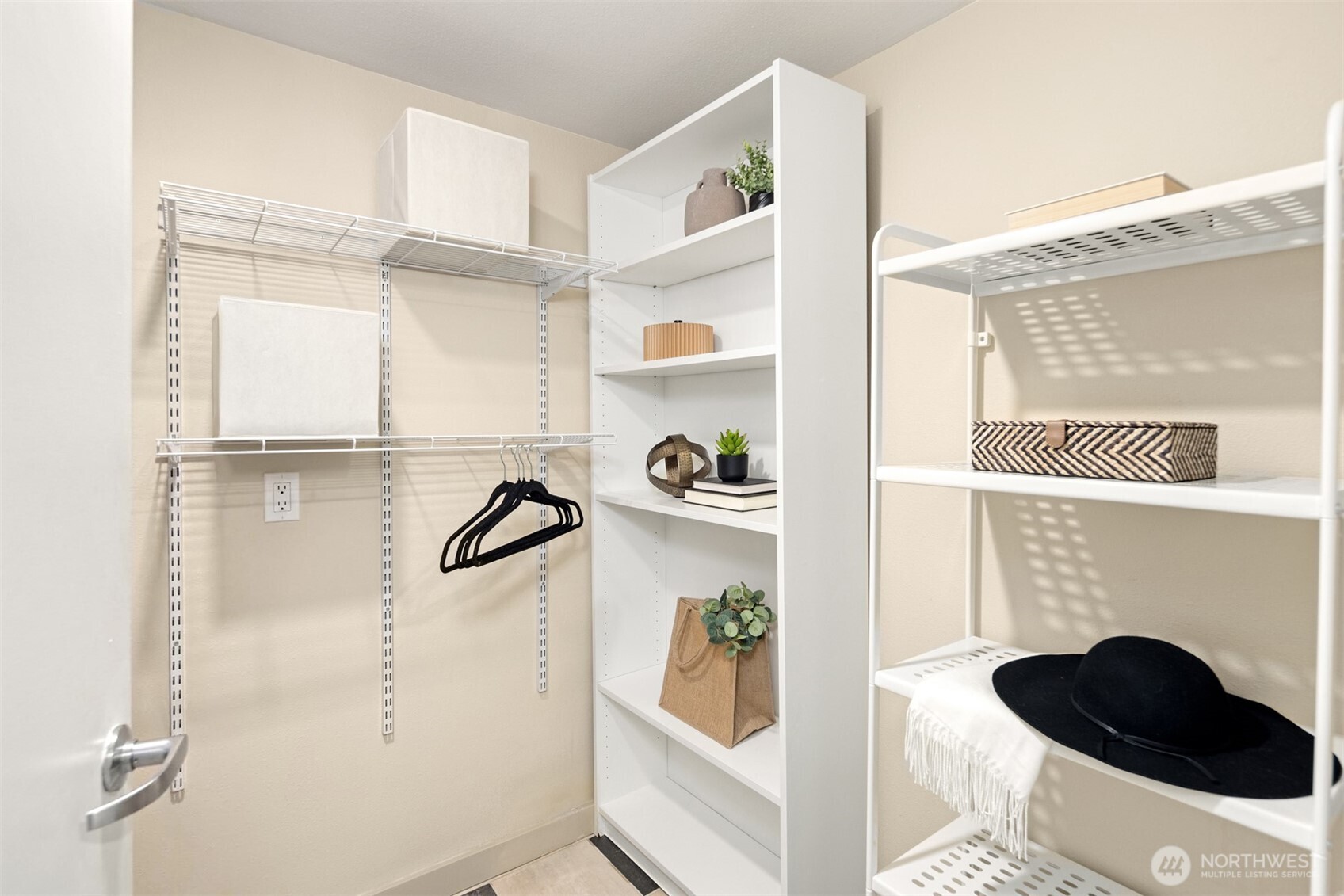 The utility closet is enormous!