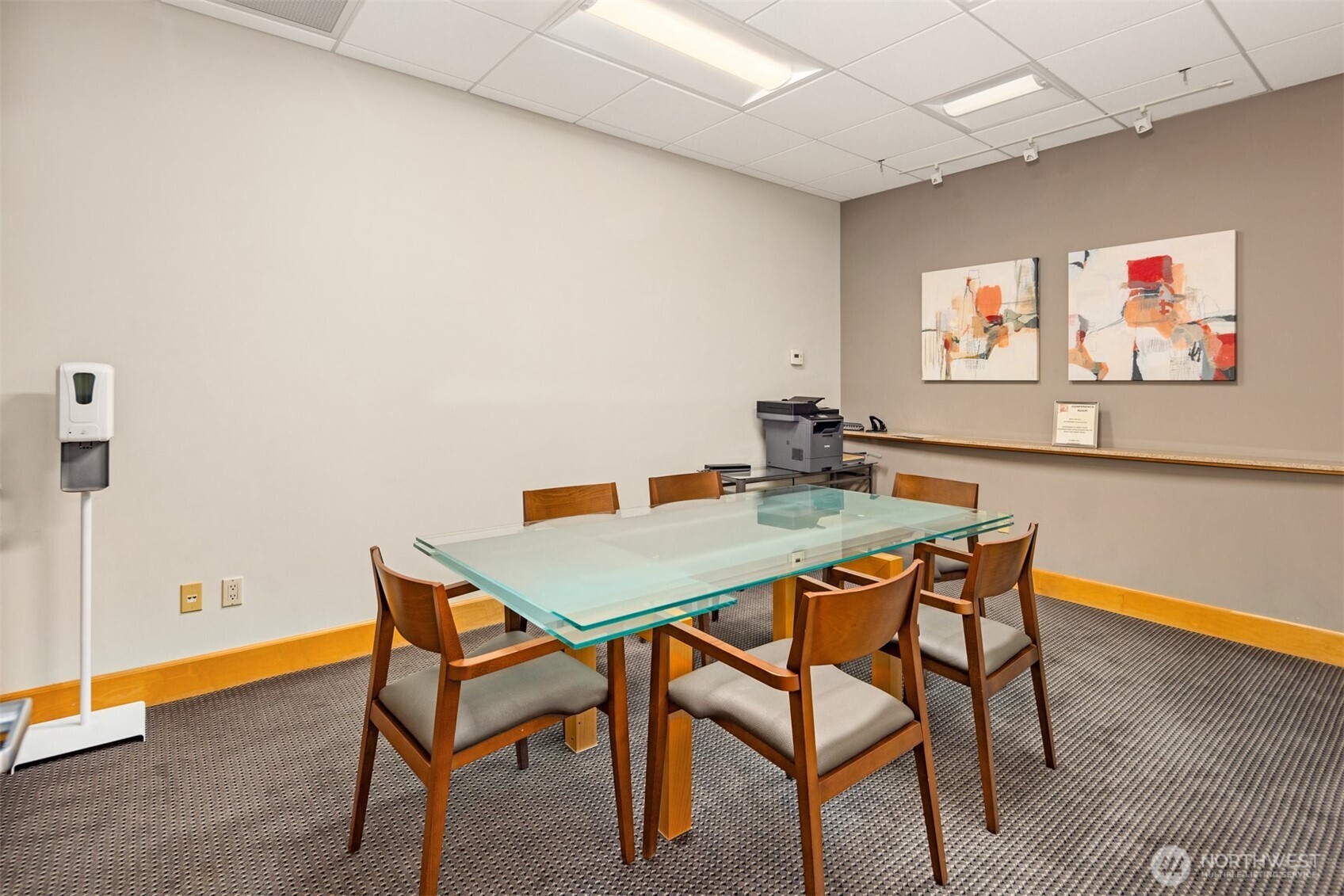 A community business center and conference room is available if needed!