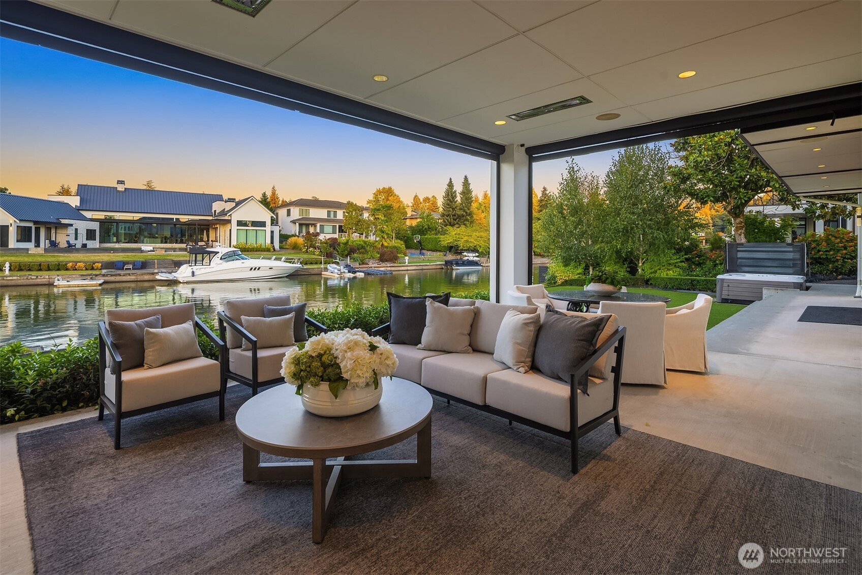 Covered patio